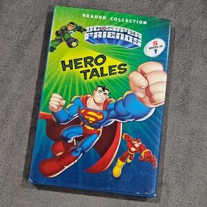 DC Super Friends Hero Tales‎ Reader Collection 5 Books in 1 Kids